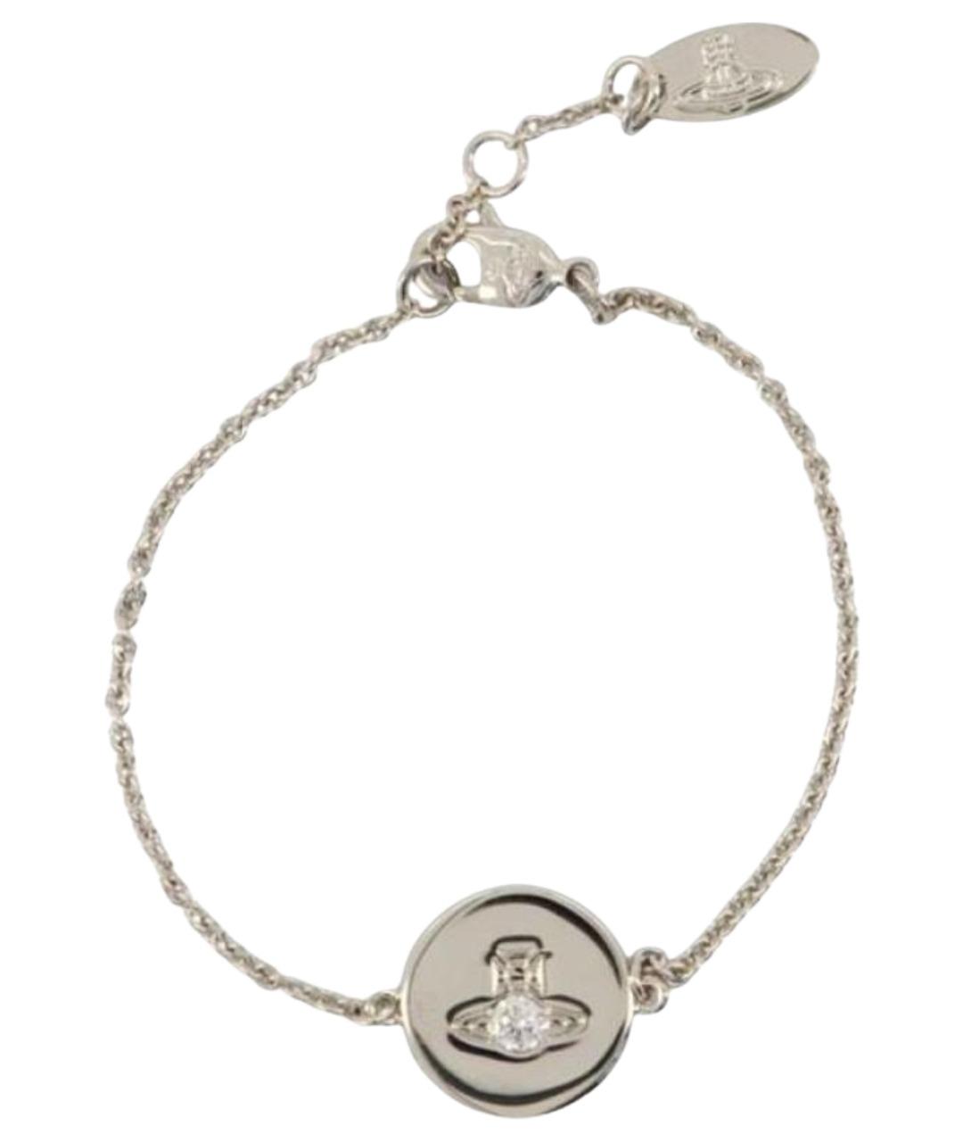 VIVIENNE WESTWOOD Серебрянный металлический браслет, фото 1