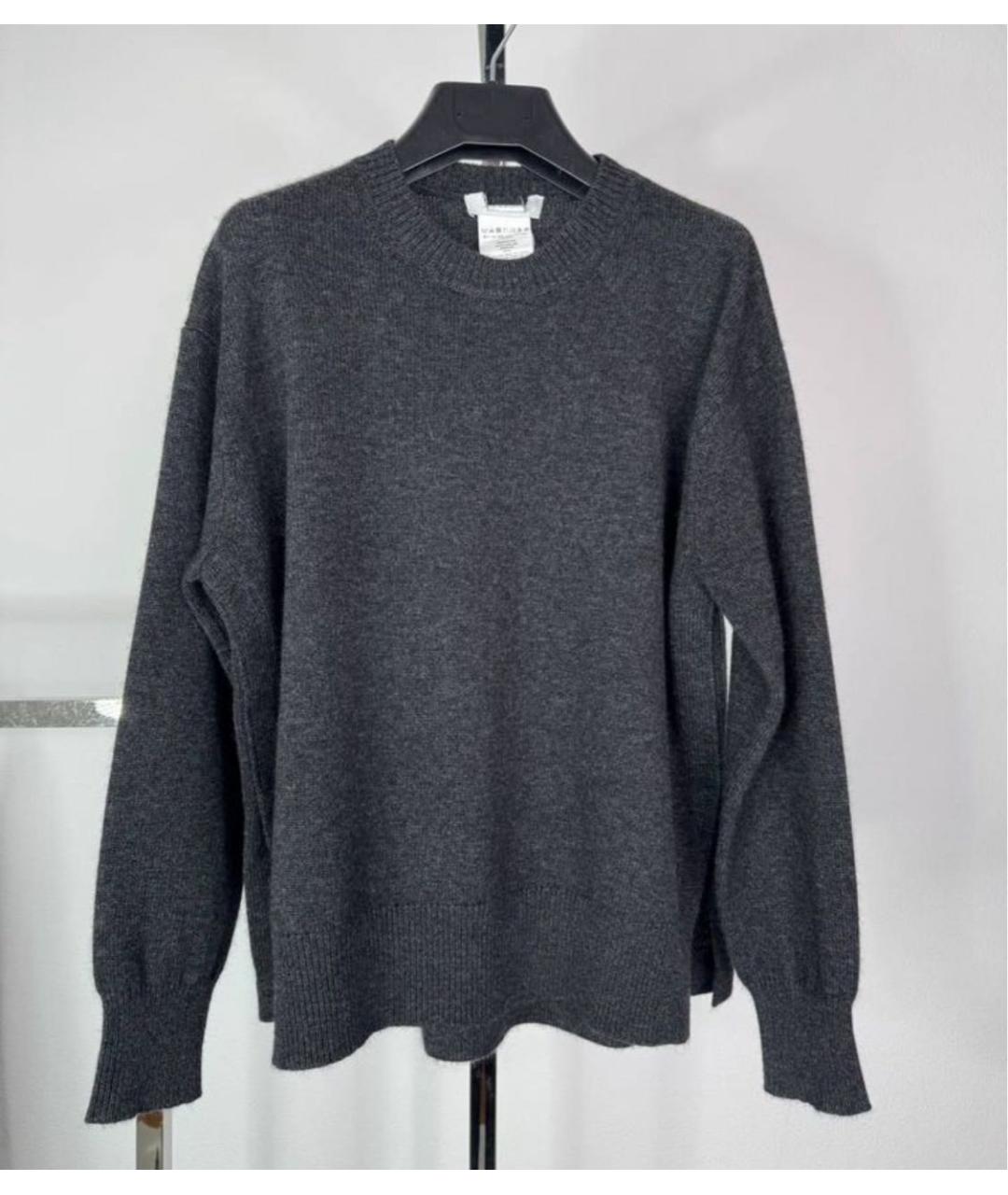 MAX MARA Серый шерстяной джемпер / свитер, фото 9