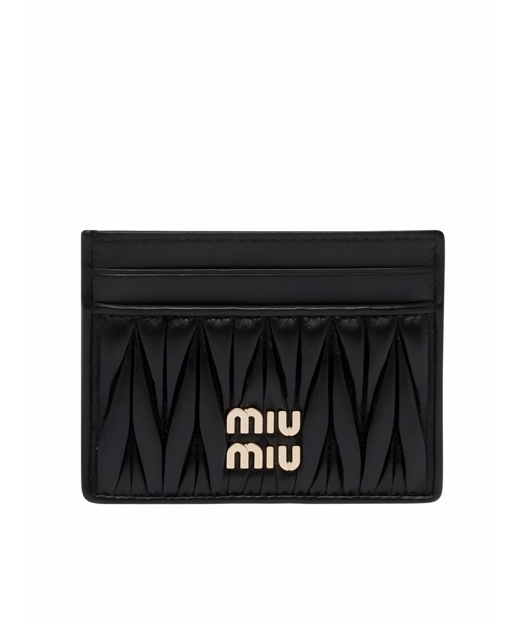MIU MIU Черный кардхолдер, фото 5
