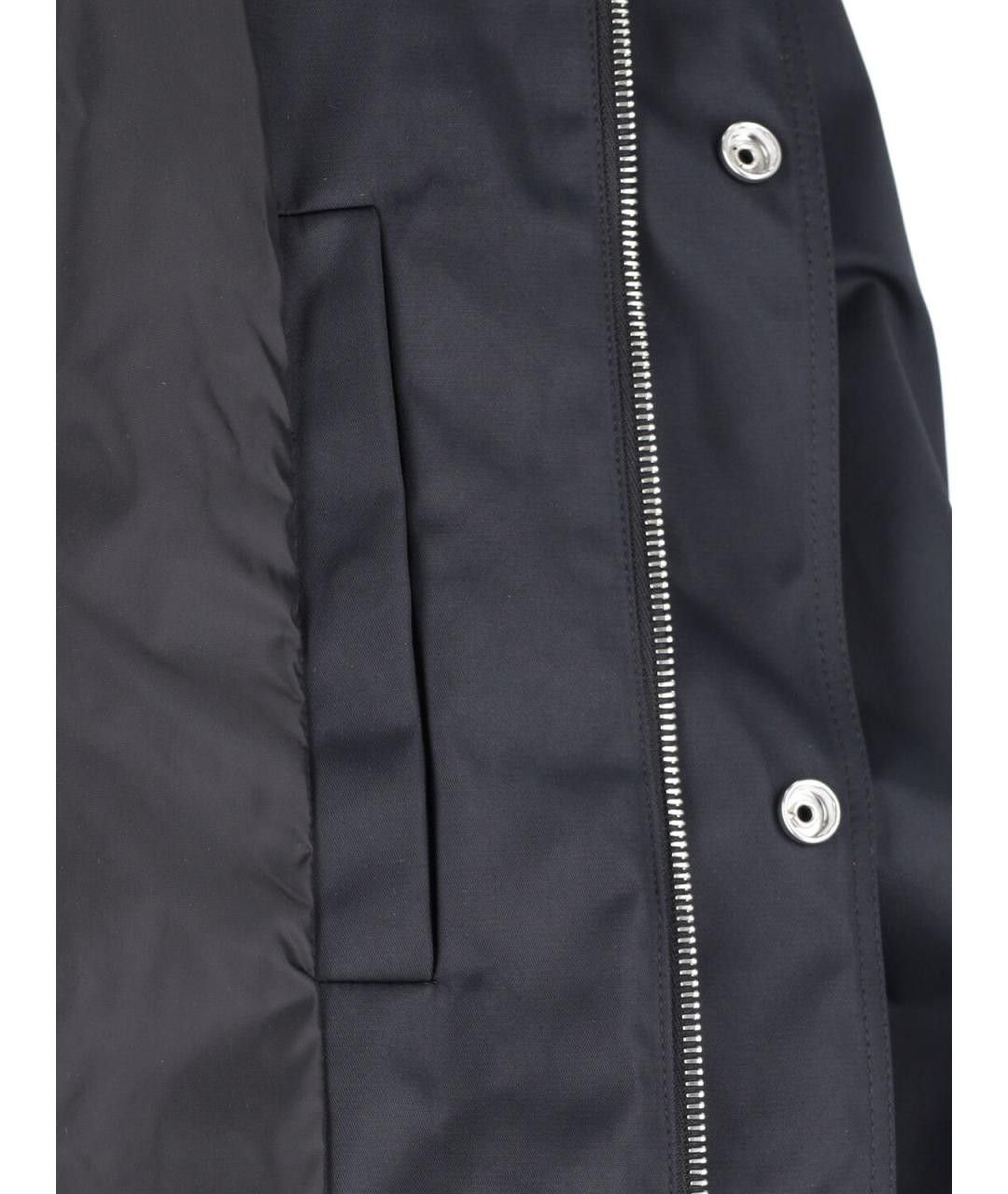 CELINE Черная полиамидовая куртка, фото 3