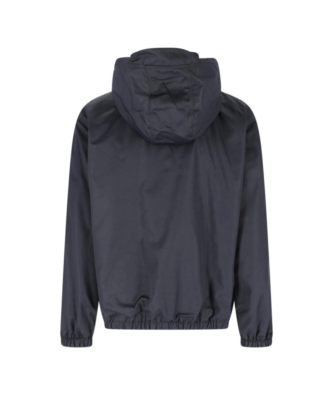 CELINE Черная полиамидовая куртка, фото 2