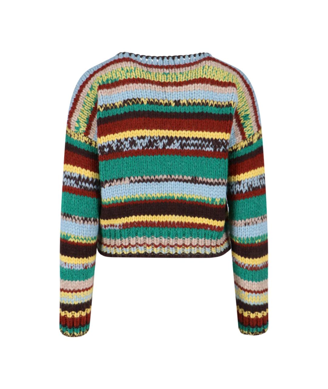 CELINE Мульти шерстяной джемпер / свитер, фото 2