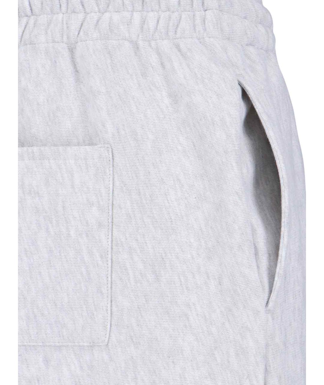 CELINE Серые хлопковые повседневные брюки, фото 5