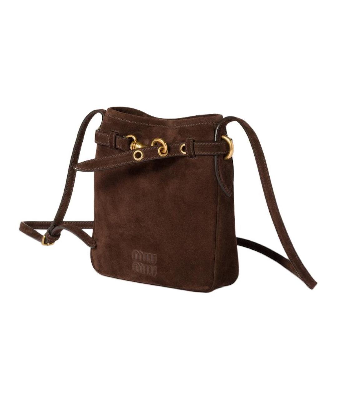 MIU MIU Коричневая сумка через плечо, фото 2