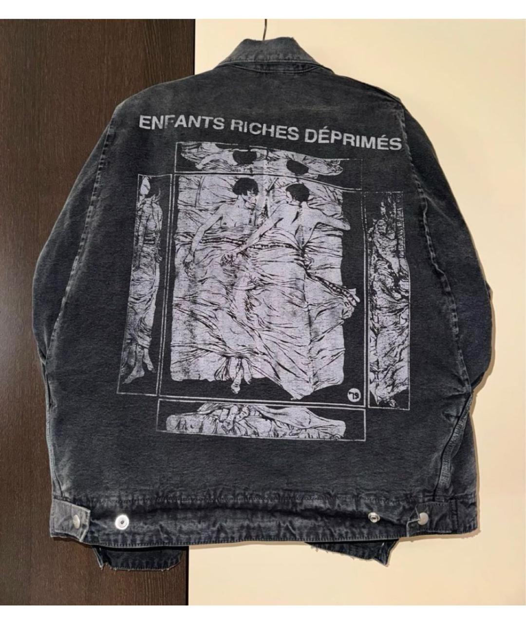 Enfants Riches Déprimés Серая деним куртка, фото 2