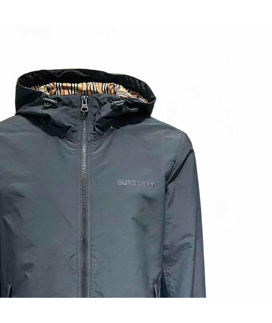 BURBERRY Черная куртка, фото 3