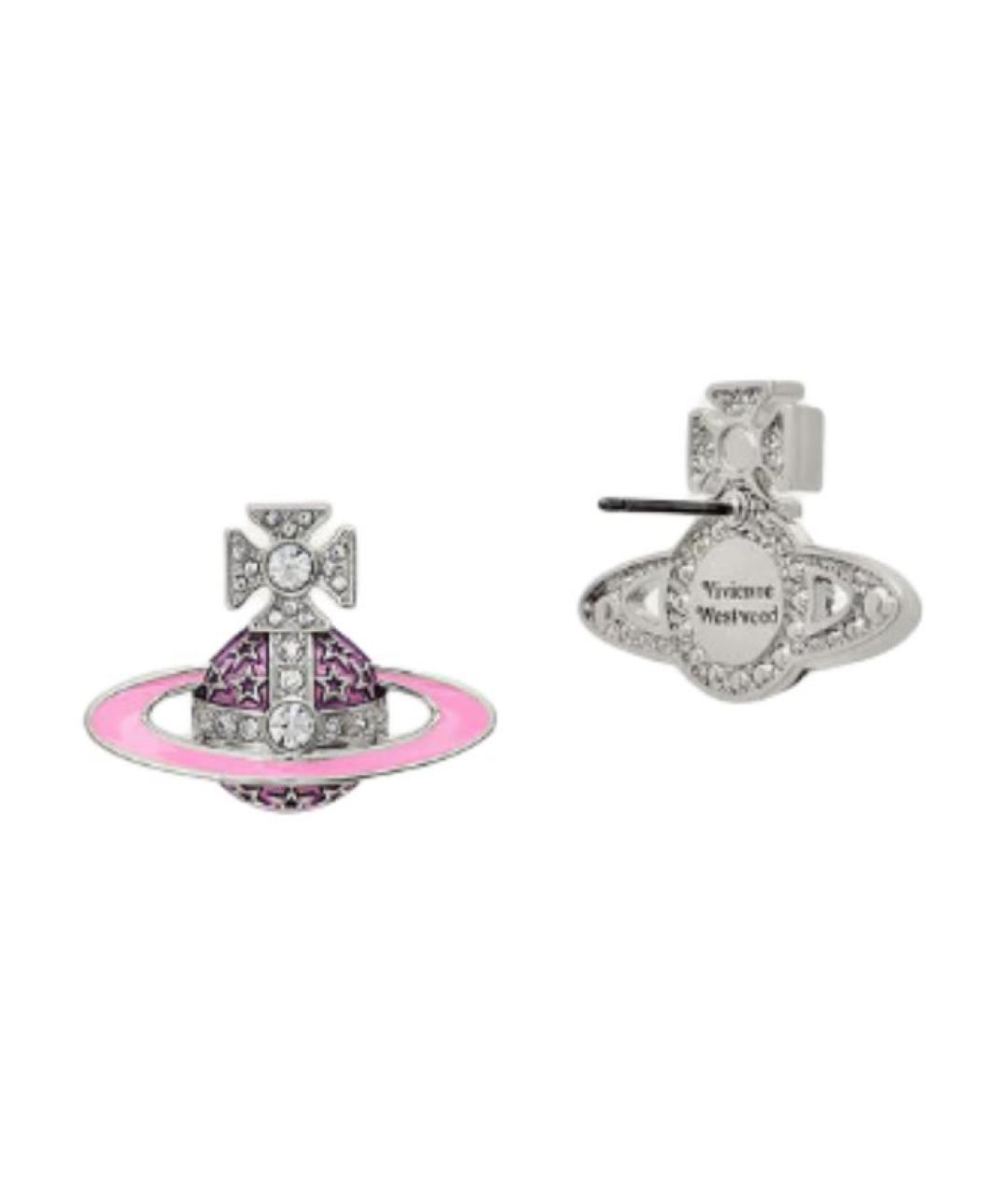 VIVIENNE WESTWOOD Фиолетовые серьги, фото 3