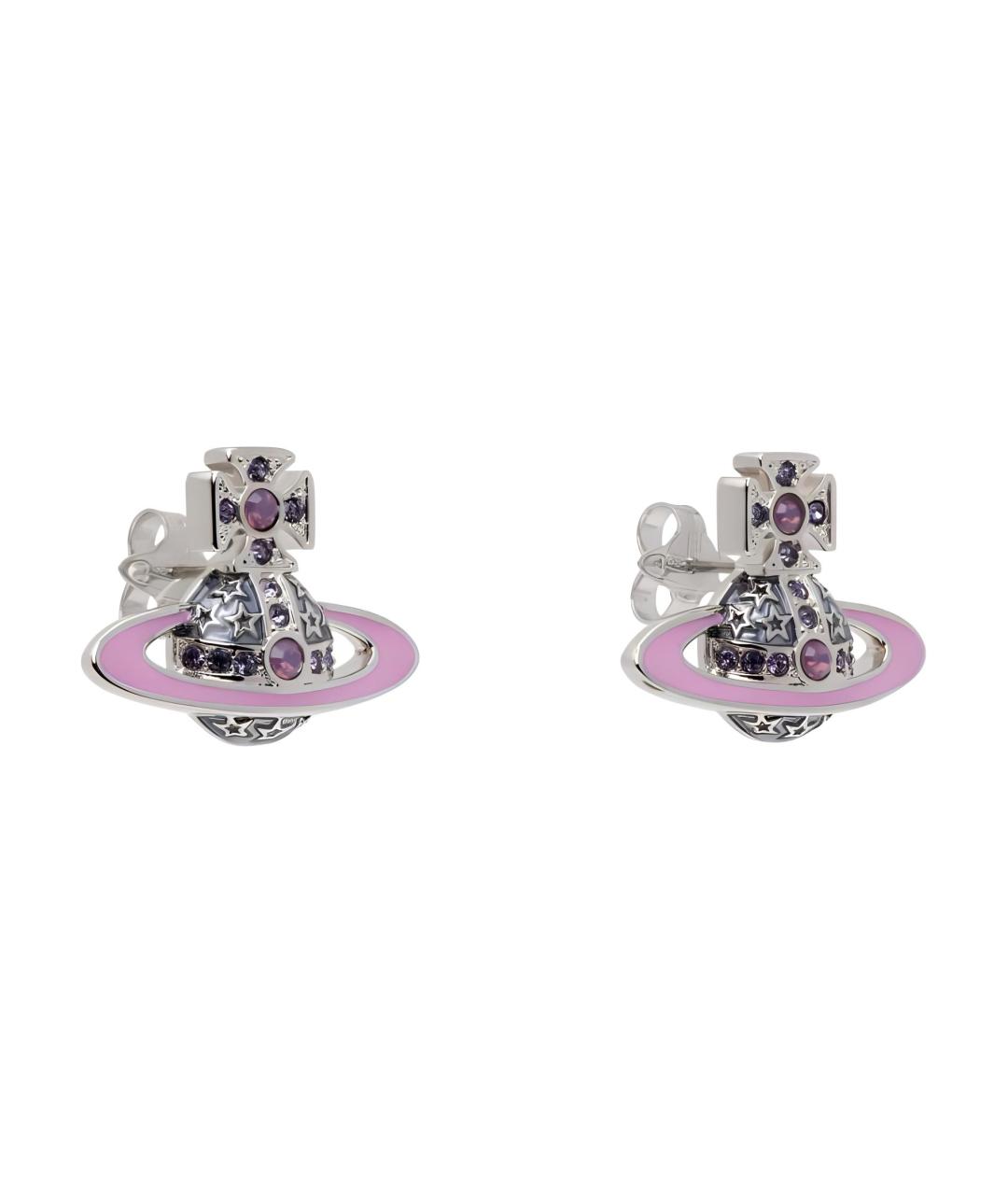 VIVIENNE WESTWOOD Фиолетовые серьги, фото 2