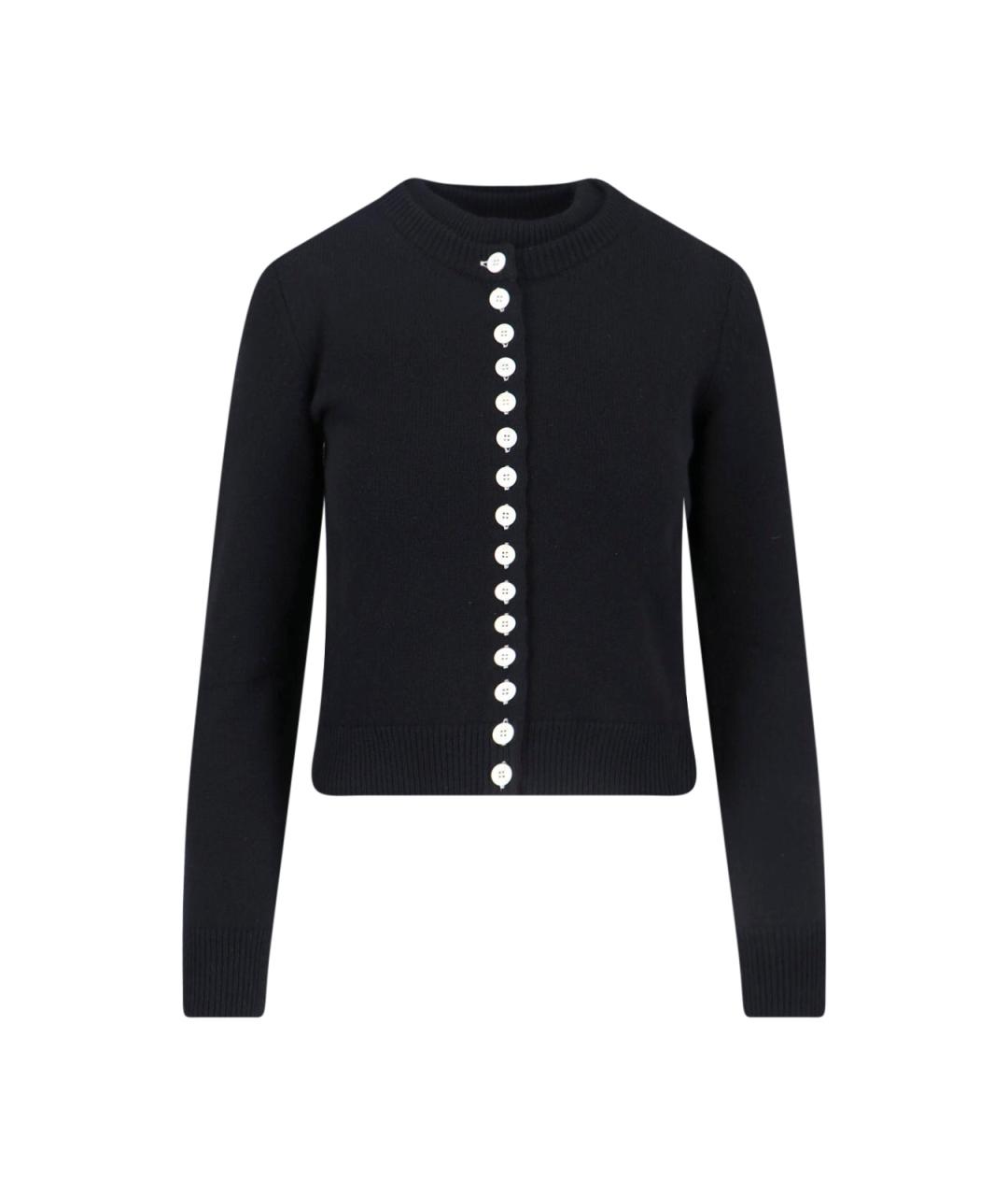 CELINE Черный кашемировый кардиган, фото 1