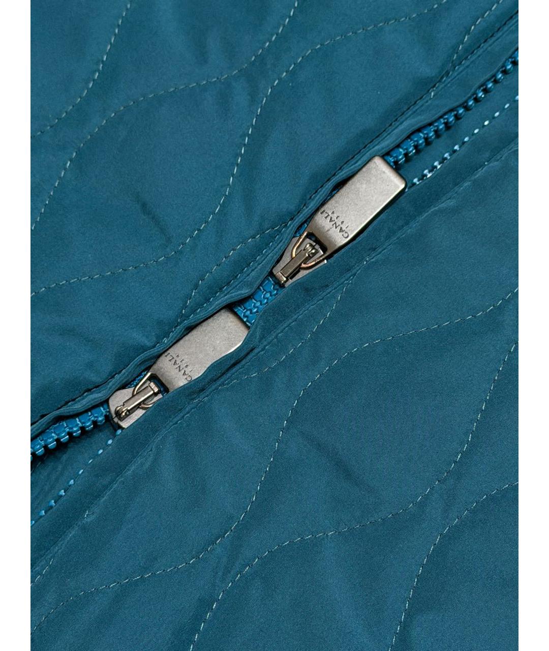 CANALI Зеленый жилет, фото 6