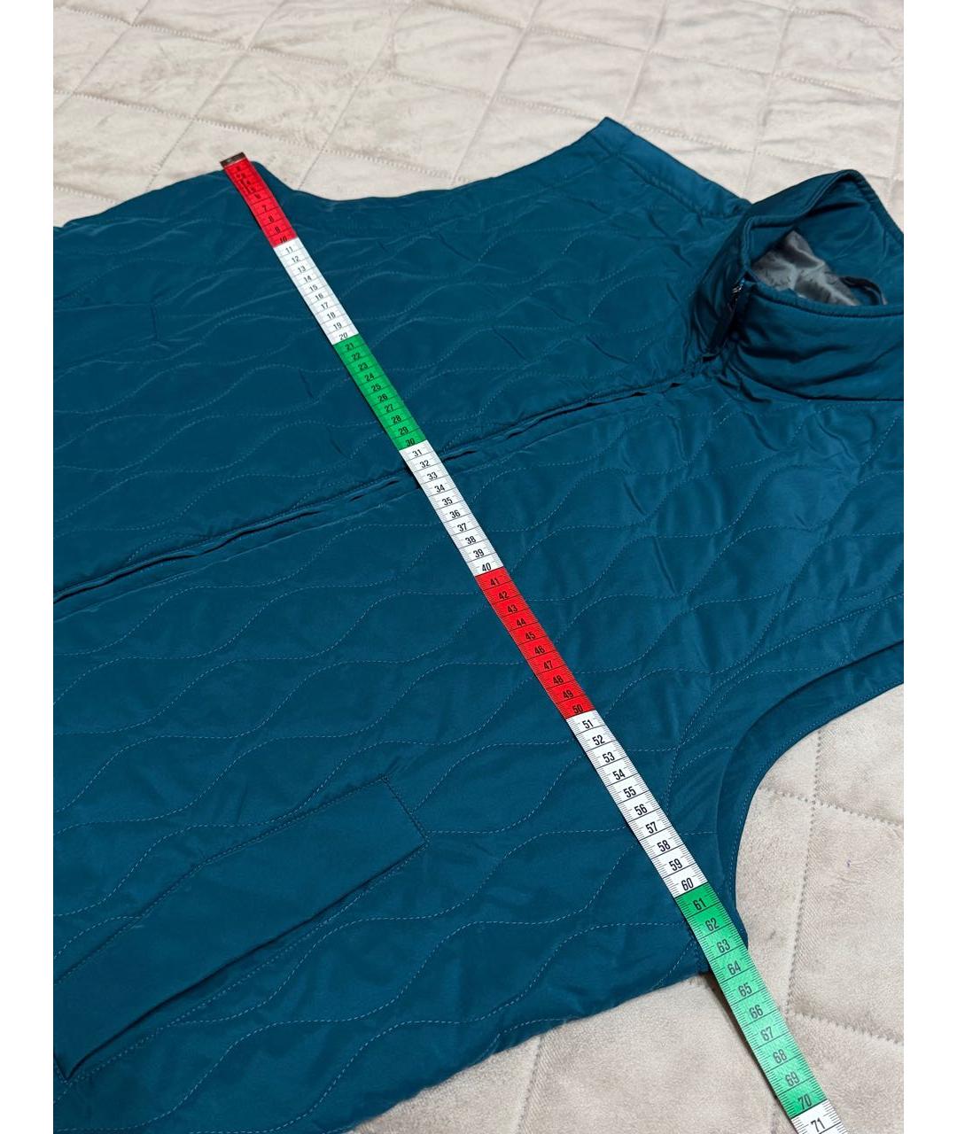 CANALI Зеленый жилет, фото 8