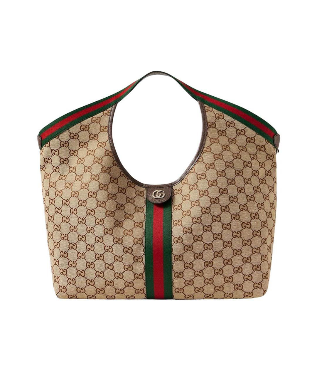 GUCCI Коричневая сумка тоут, фото 9