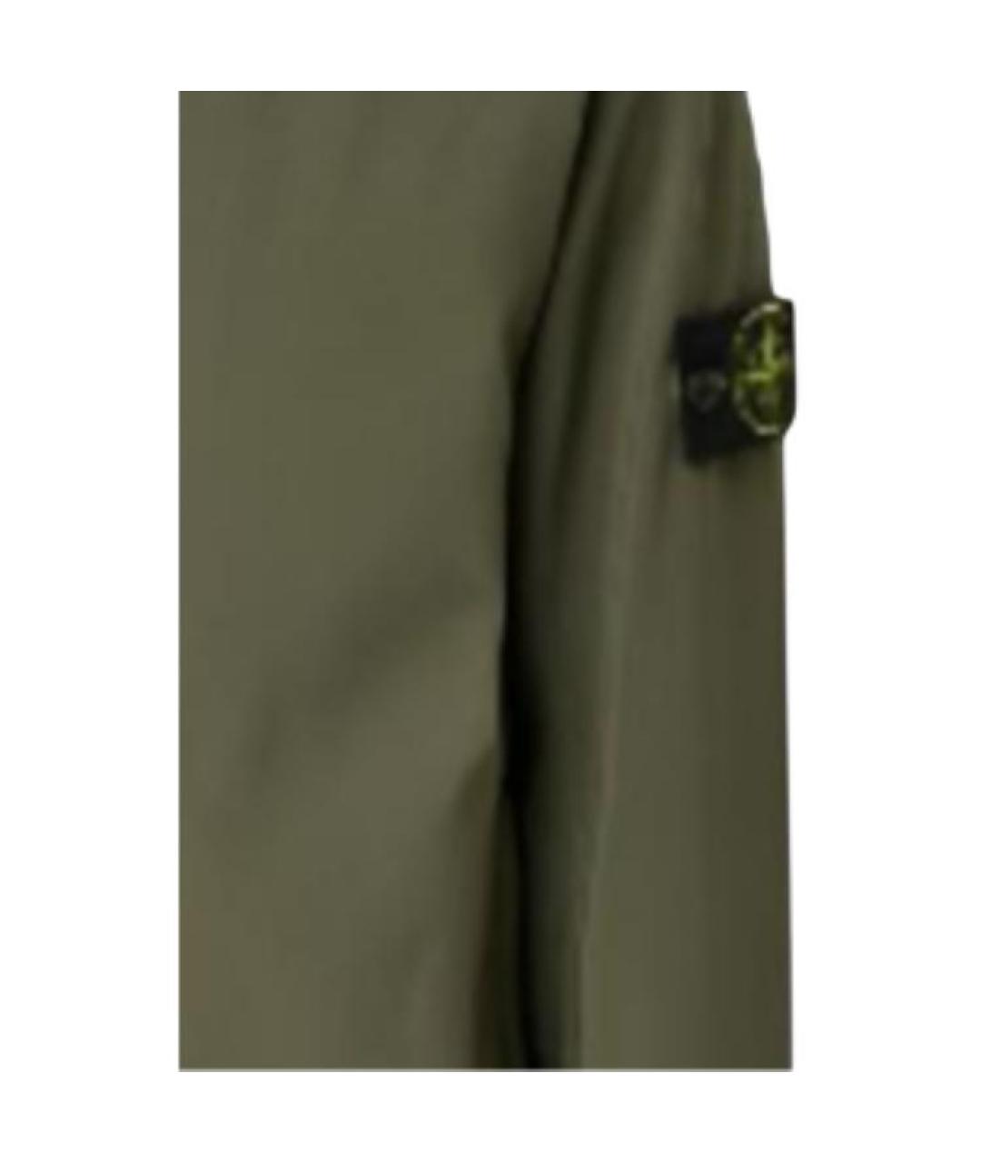 STONE ISLAND Зеленая куртка, фото 5
