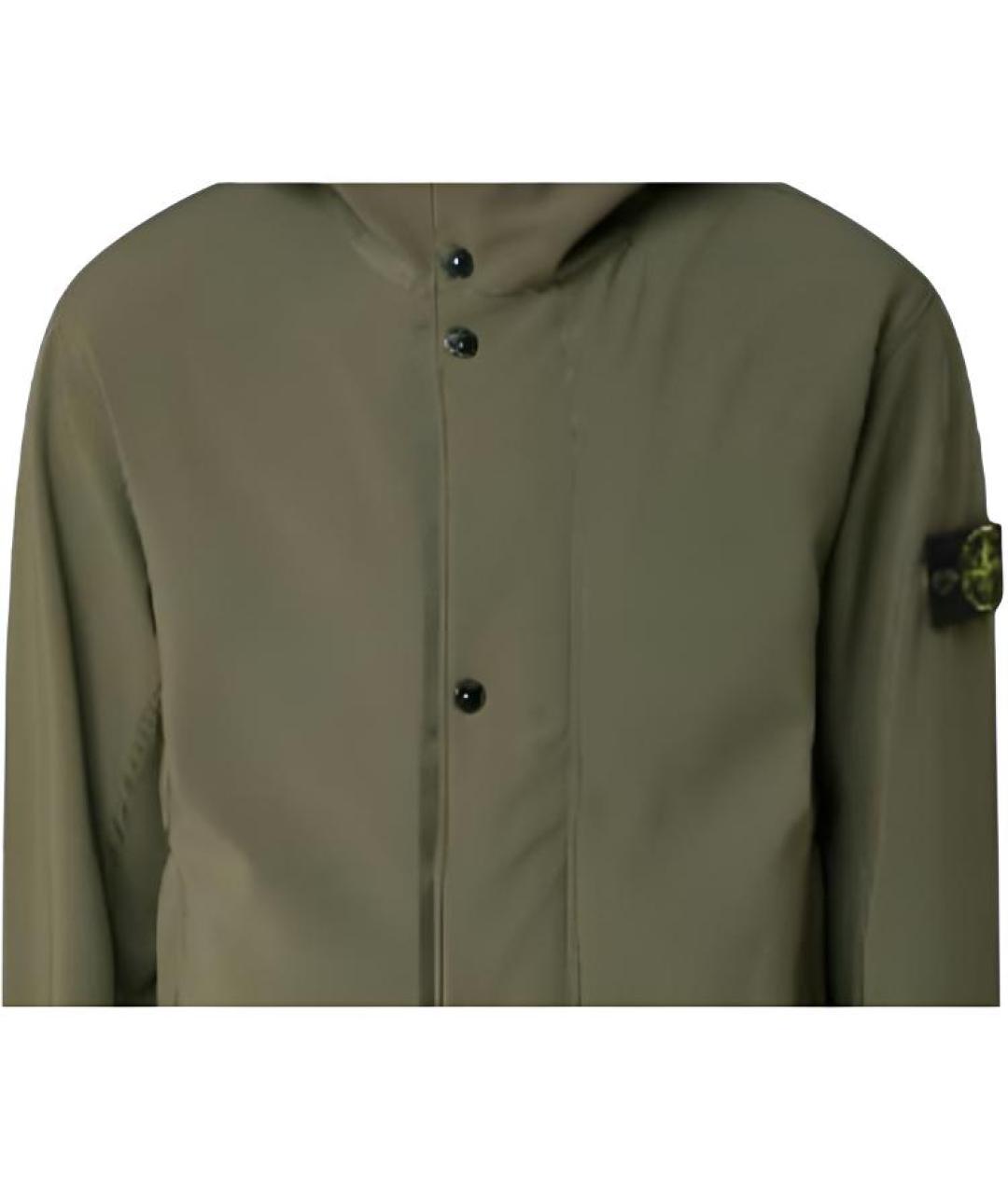 STONE ISLAND Зеленая куртка, фото 3