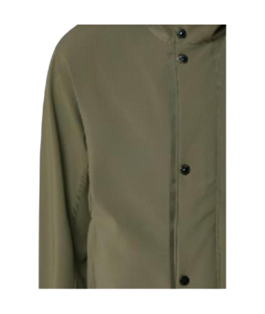STONE ISLAND Зеленая куртка, фото 4