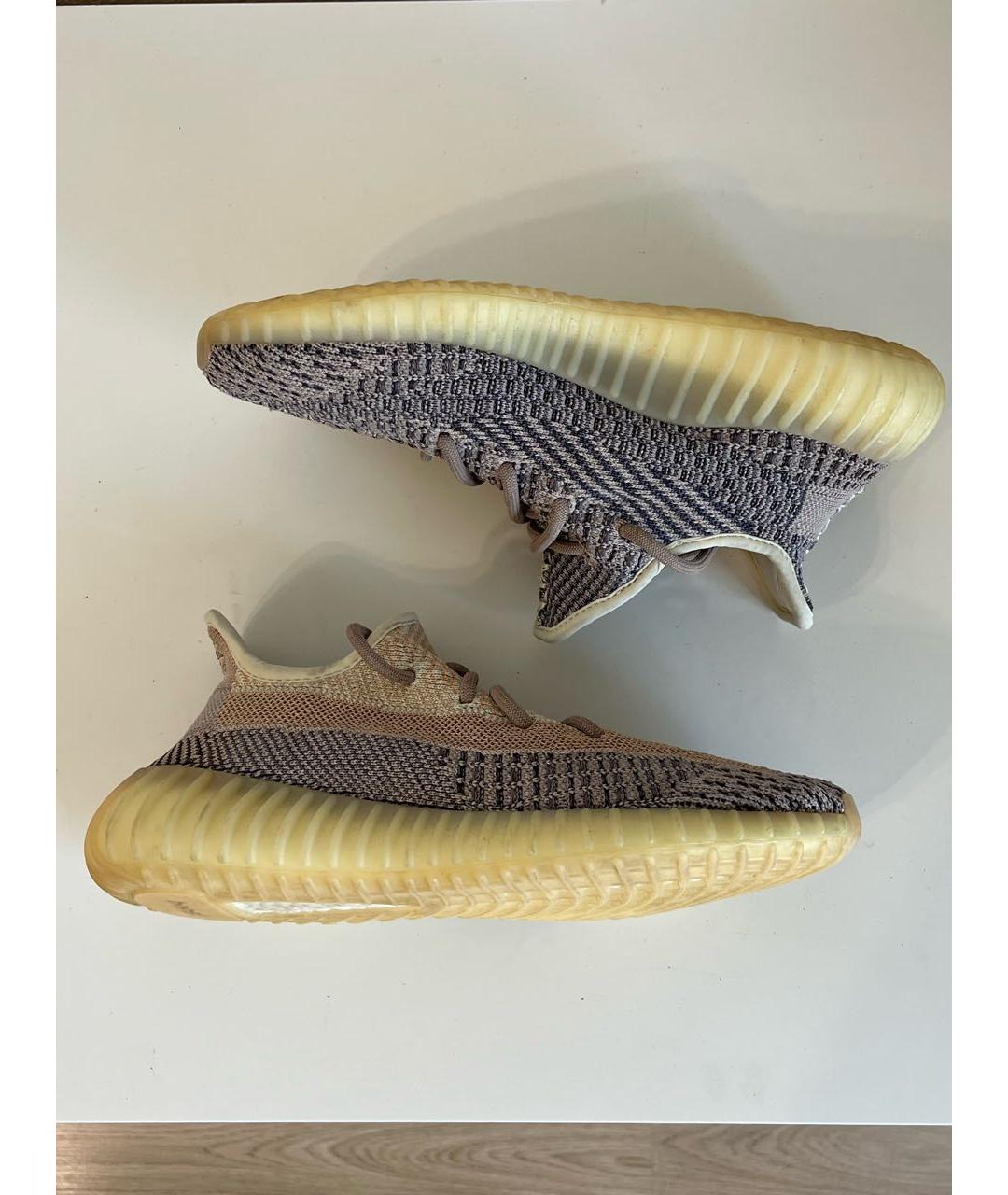 ADIDAS YEEZY Бежевые кроссовки, фото 3