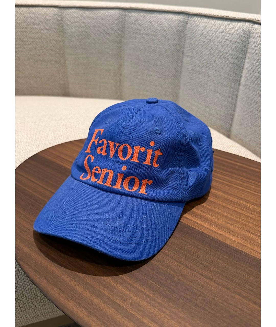 ACNE STUDIOS Синяя хлопковая кепка, фото 4