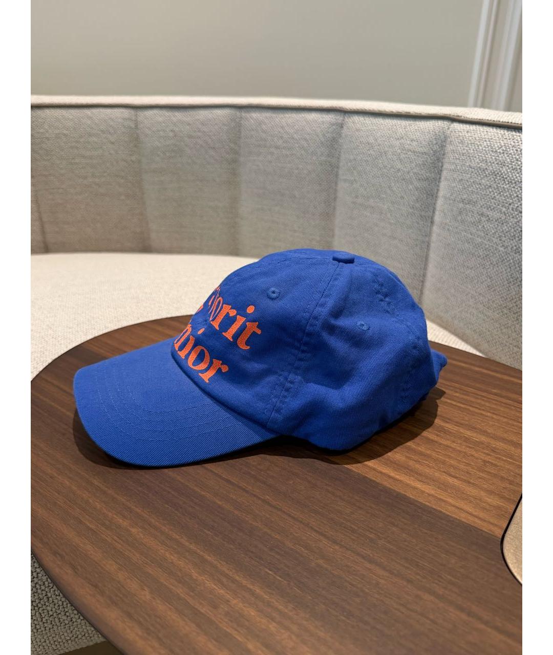 ACNE STUDIOS Синяя хлопковая кепка, фото 2