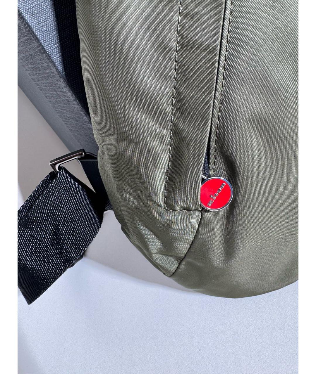 KITON Хаки синтетический рюкзак, фото 2