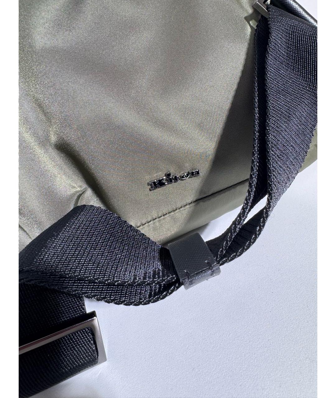 KITON Хаки синтетический рюкзак, фото 3