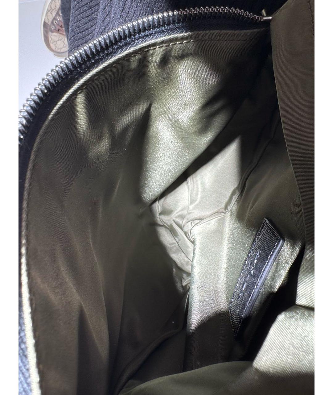 KITON Хаки синтетический рюкзак, фото 4