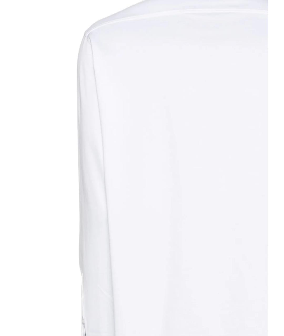 HUGO BOSS Белая хлопковая кэжуал рубашка, фото 3