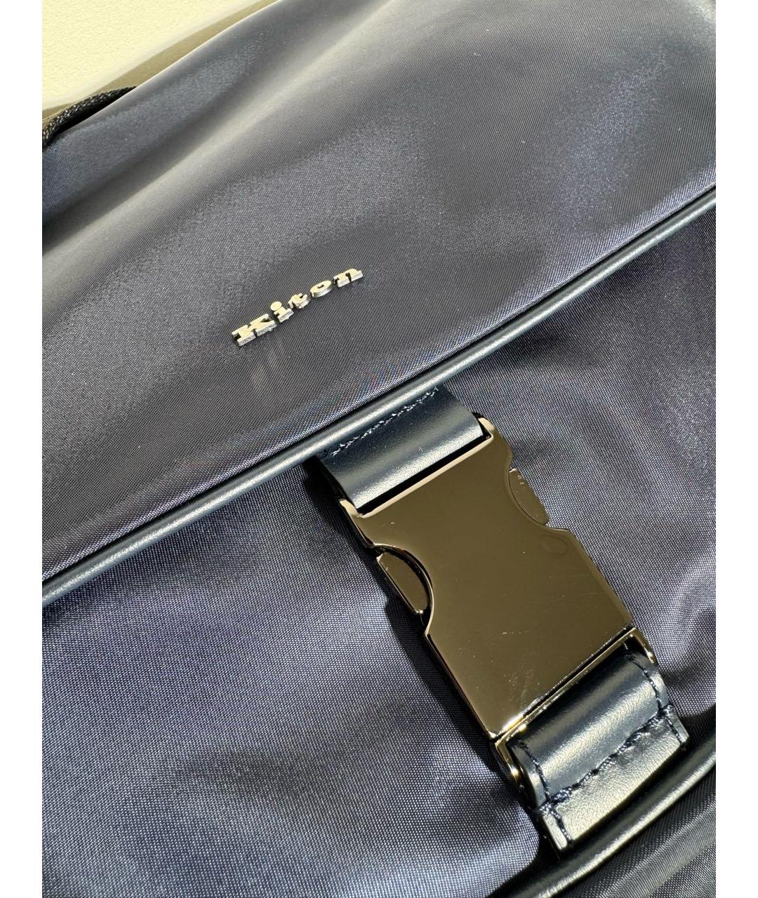 KITON Синяя сумка на плечо, фото 3