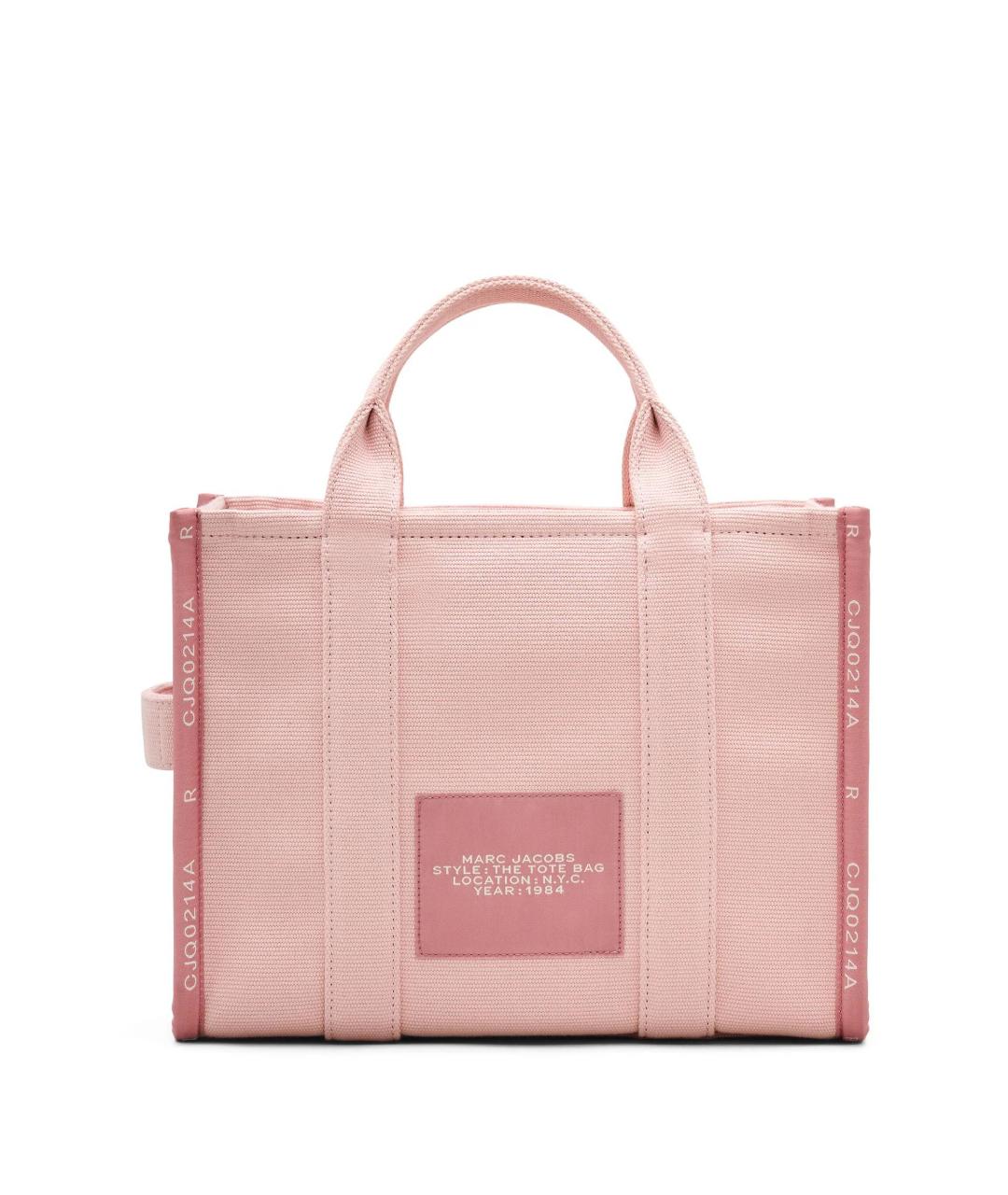 MARC JACOBS Розовая хлопковая сумка через плечо, фото 3