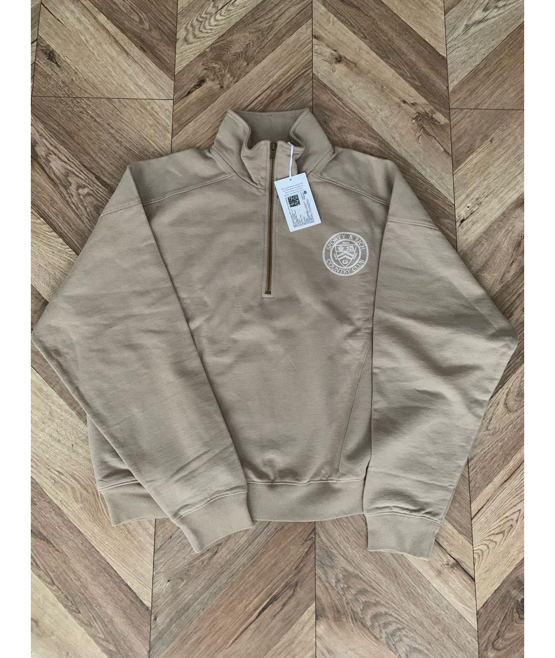 SPORTY AND RICH Бежевый хлопковый спортивные костюмы, фото 7