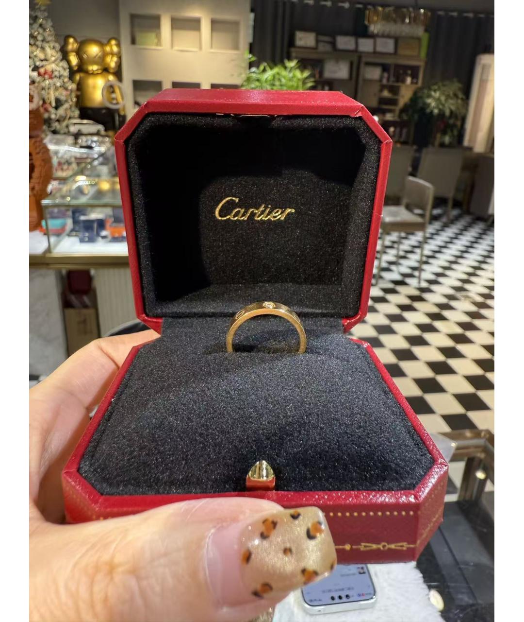 CARTIER Золотое кольцо, фото 4