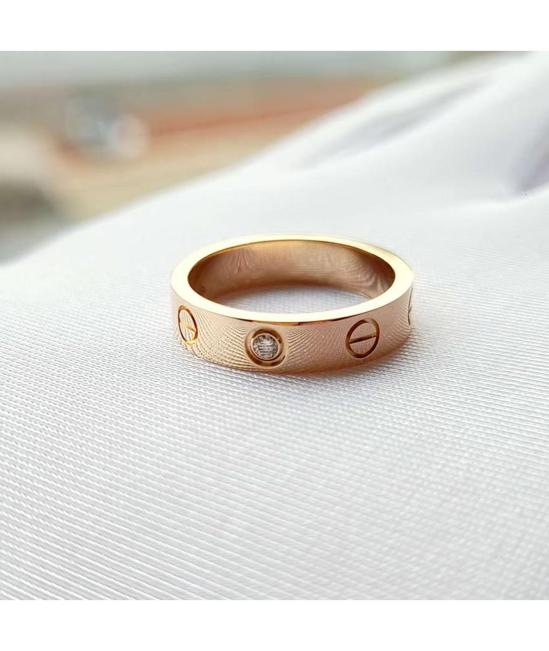 CARTIER Золотое кольцо из розового золота, фото 2