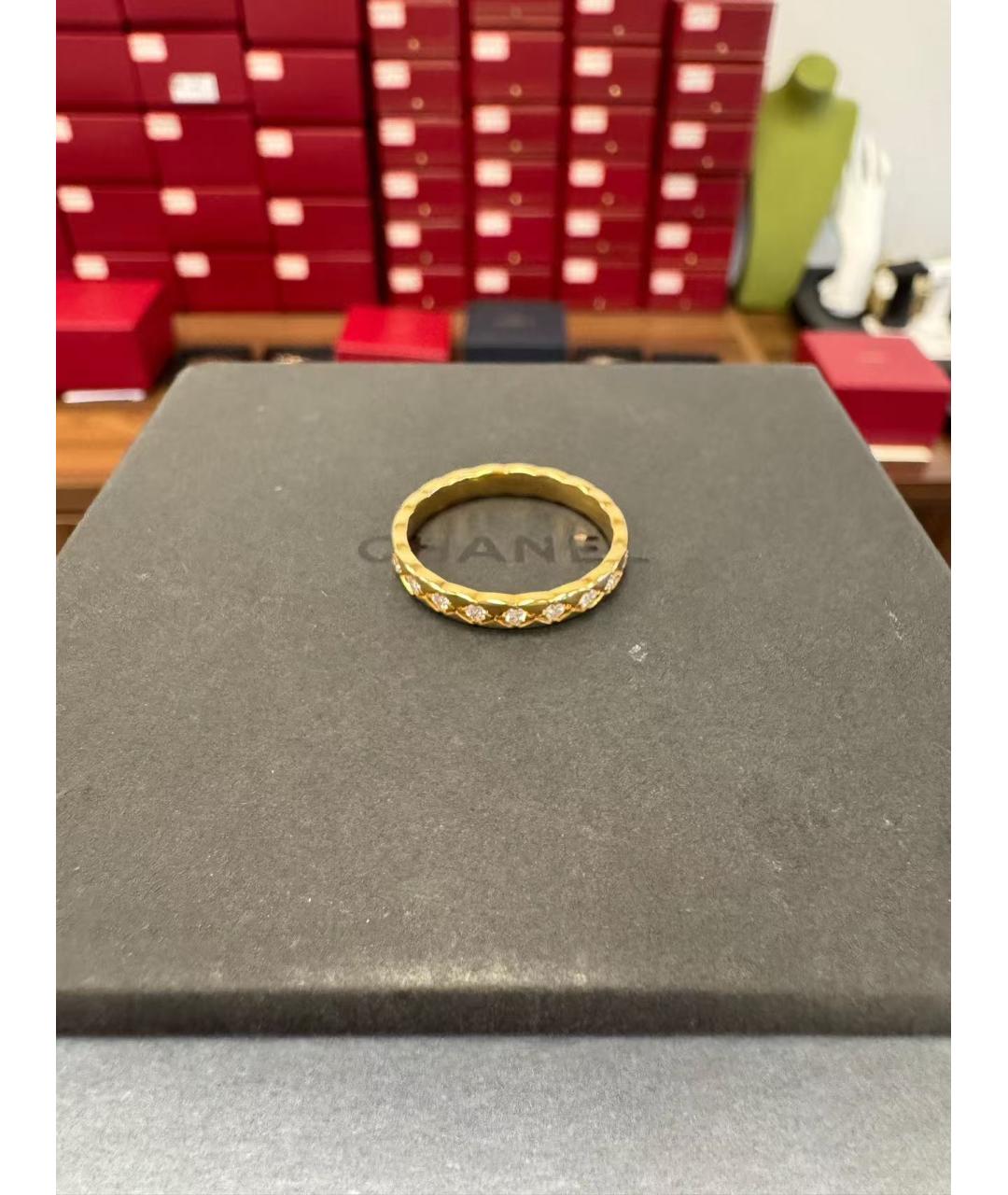 CHANEL Золотое кольцо из желтого золота, фото 3