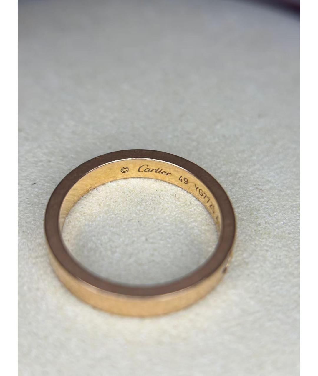 CARTIER Золотое кольцо из розового золота, фото 8