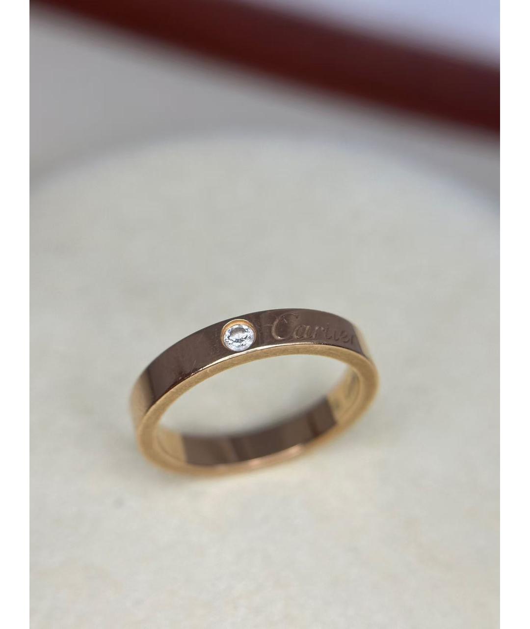 CARTIER Золотое кольцо из розового золота, фото 7