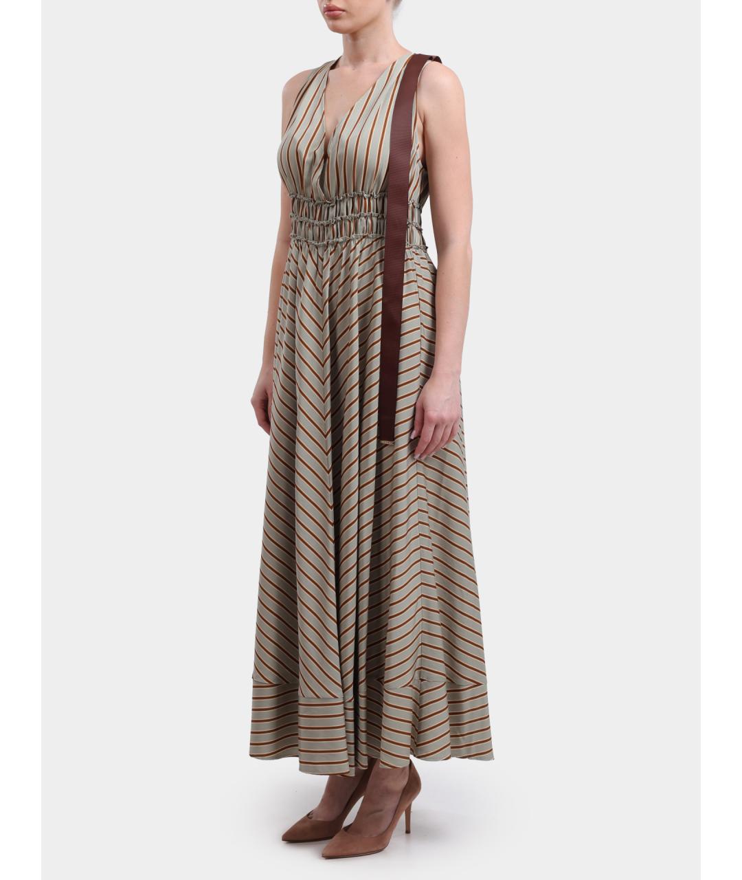 LIU JO Зеленые повседневное платье, фото 3