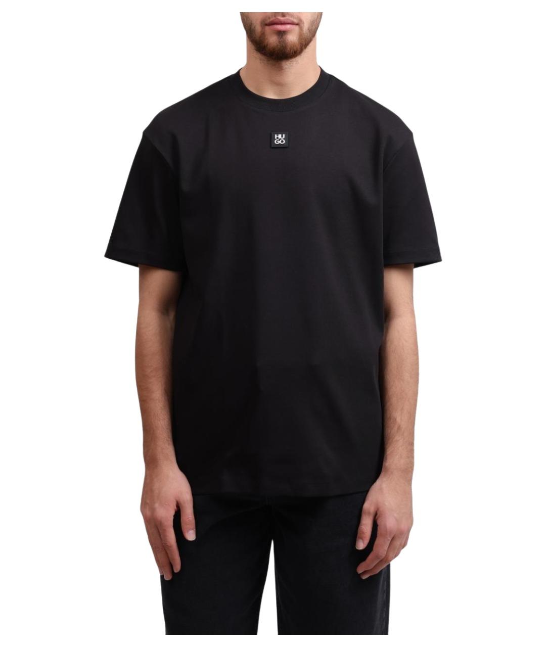 HUGO Черная футболка, фото 1