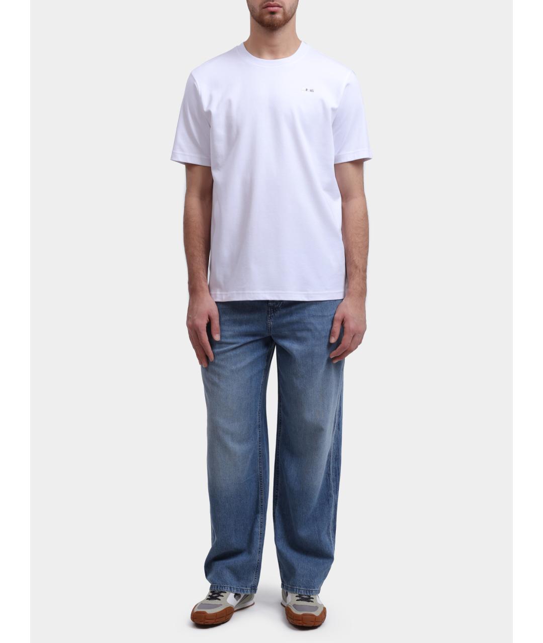 DIESEL Голубые прямые джинсы, фото 2