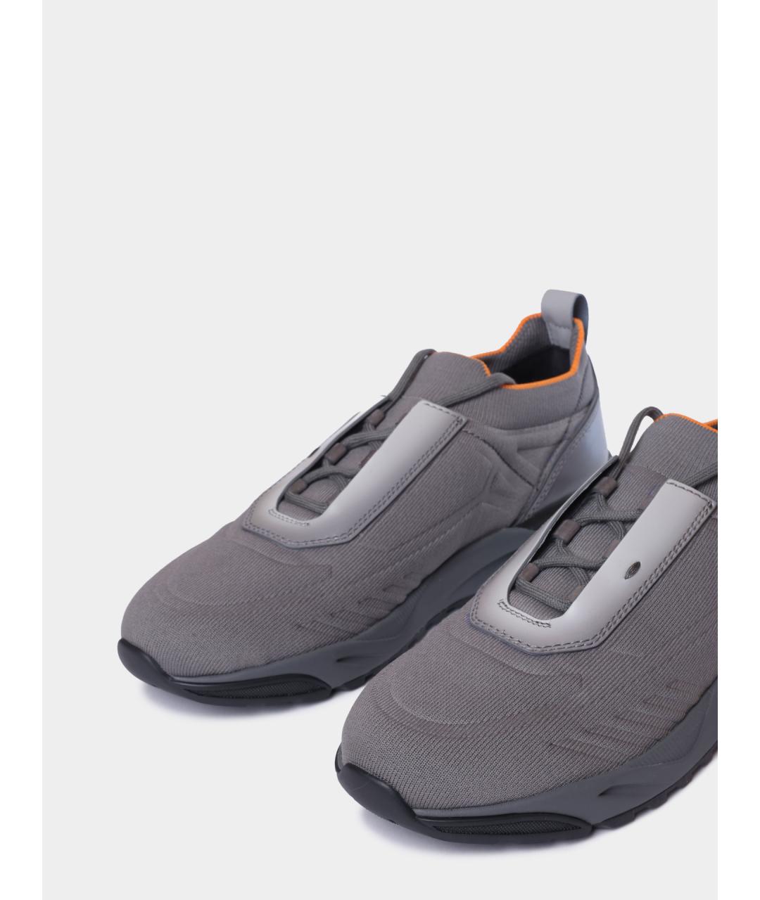 SANTONI Текстильные низкие кроссовки / кеды, фото 3