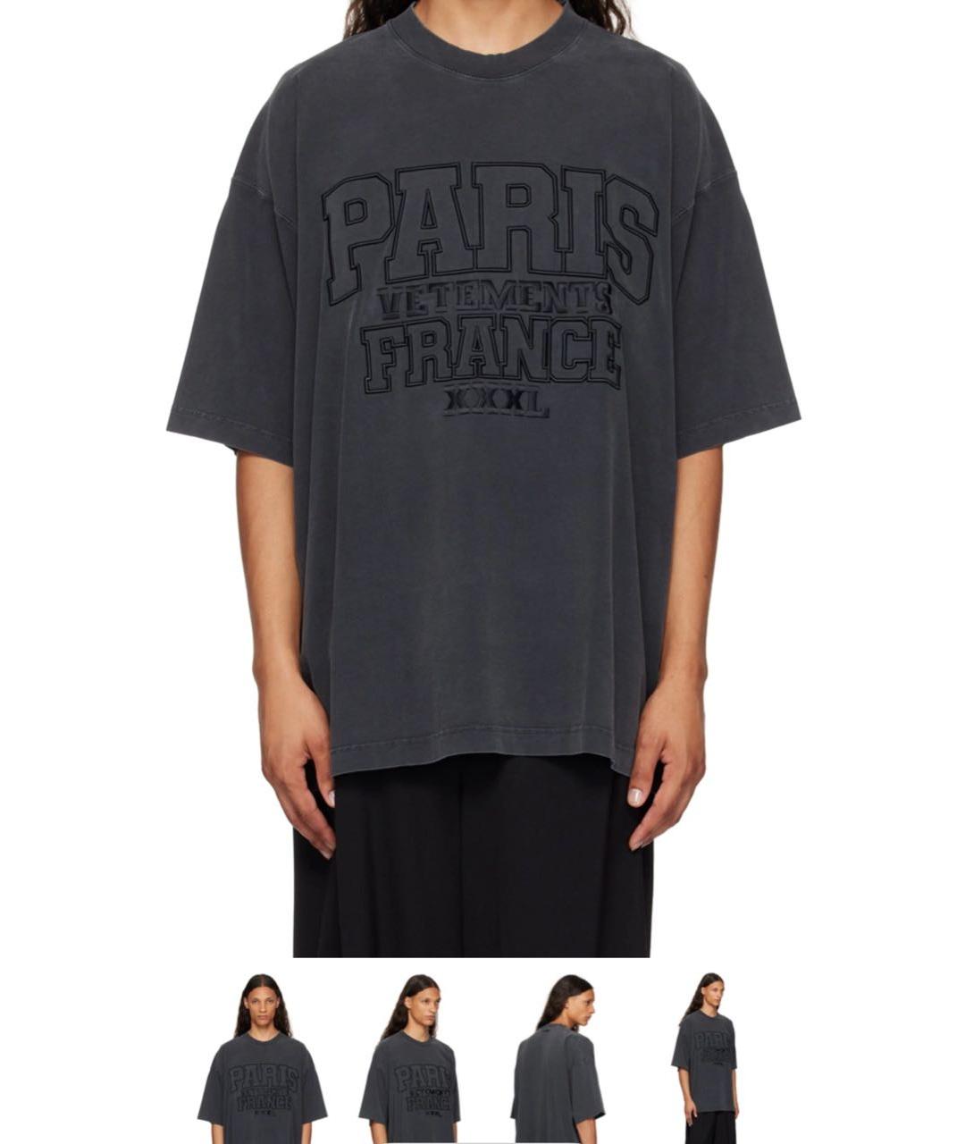 VETEMENTS Хлопковая футболка, фото 6