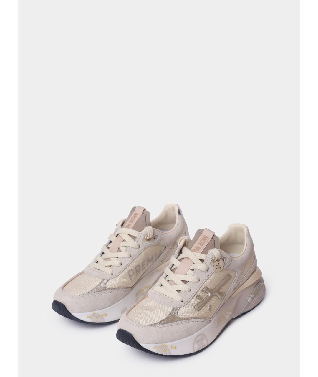 PREMIATA Бежевые кроссовки, фото 2
