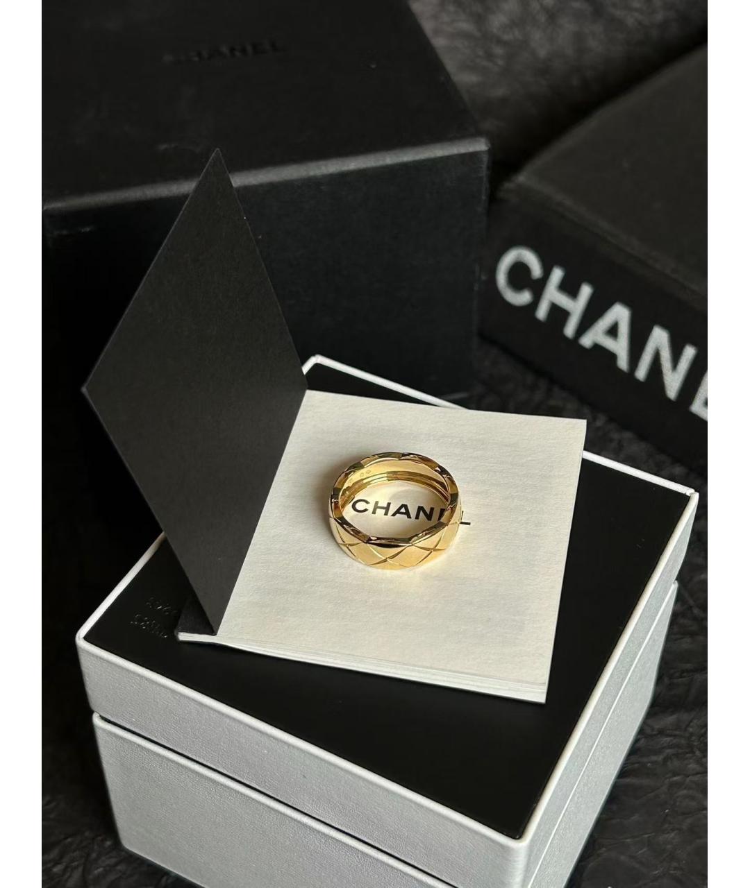 CHANEL Золотое кольцо из желтого золота, фото 3