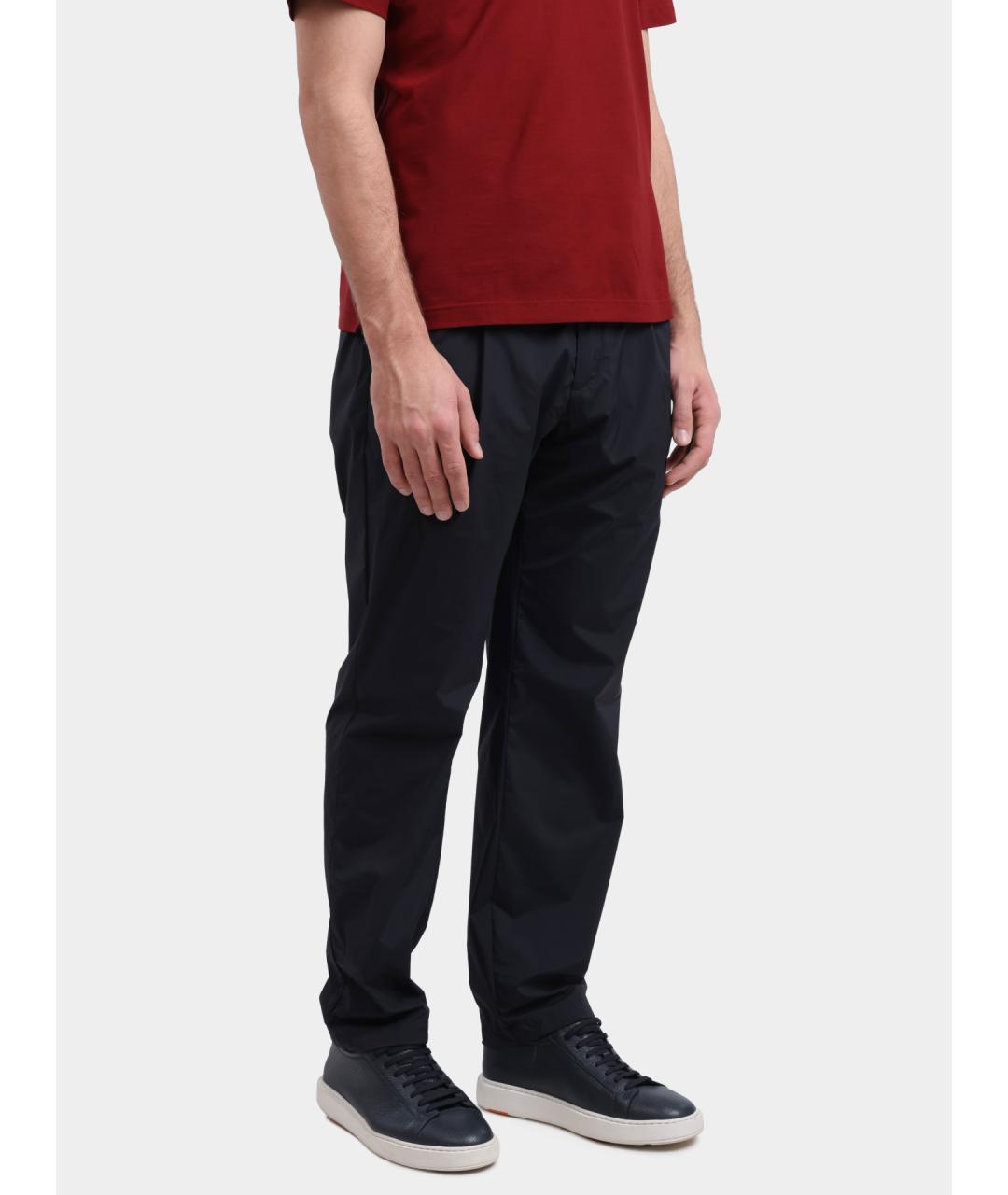 HERNO Черные повседневные брюки, фото 3