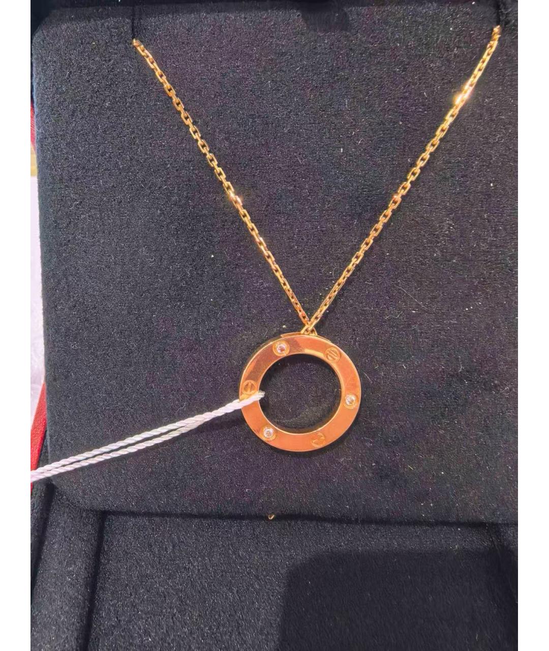 CARTIER Золотое колье, фото 2