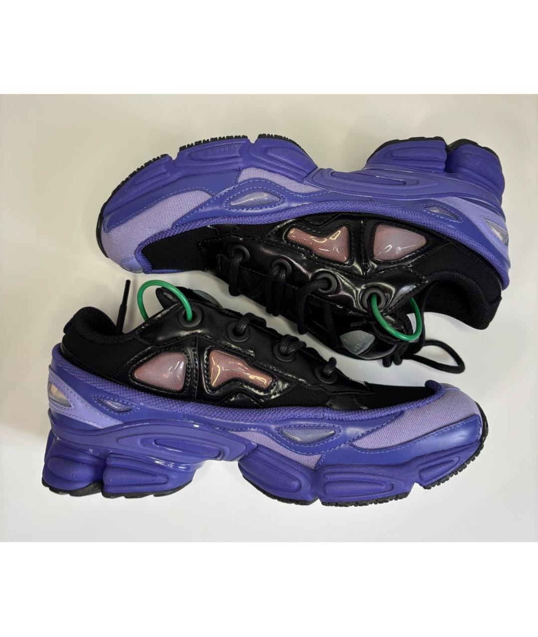 ADIDAS X RAF SIMONS Фиолетовые низкие кроссовки / кеды, фото 3