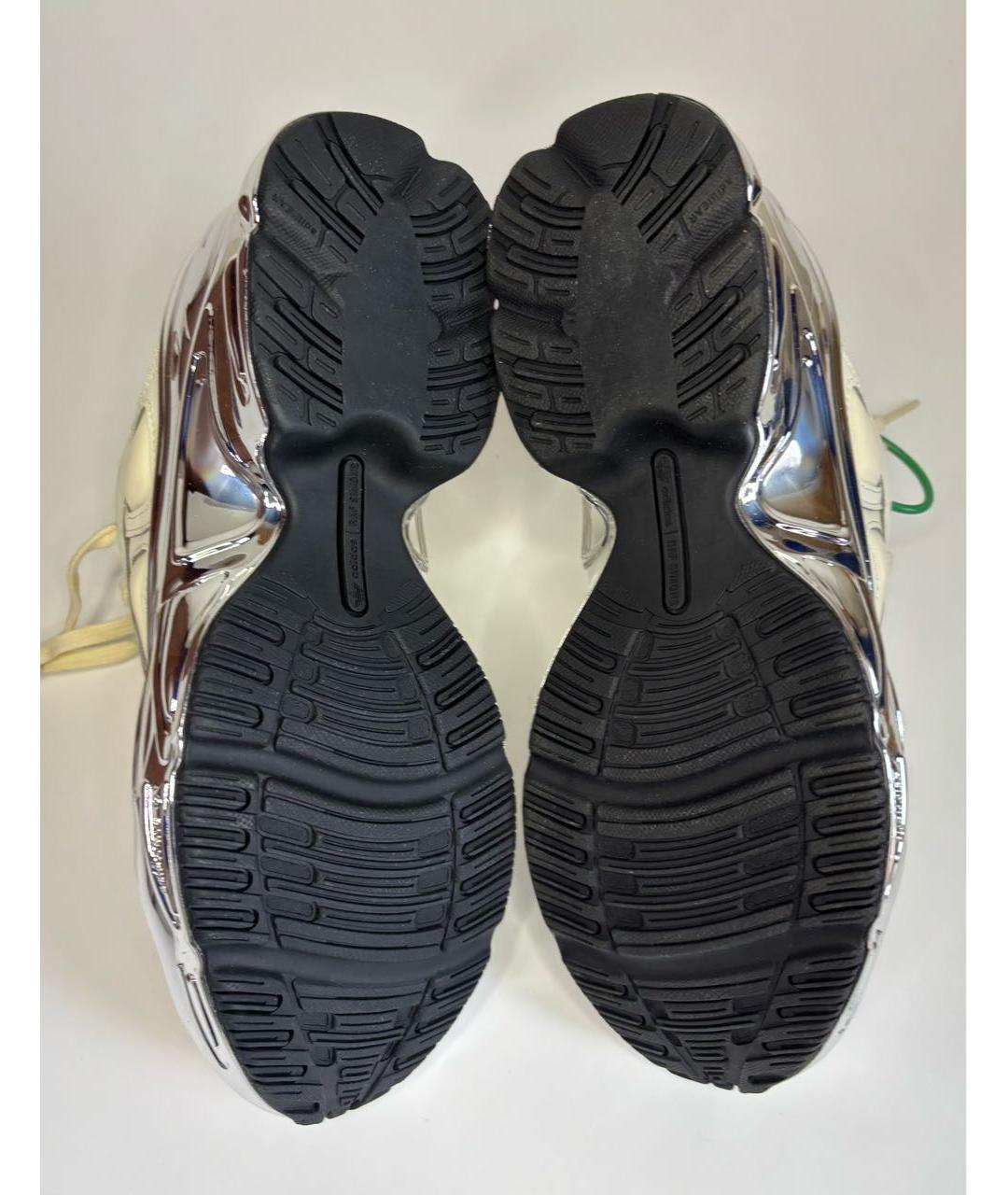 ADIDAS X RAF SIMONS Белые низкие кроссовки / кеды, фото 3