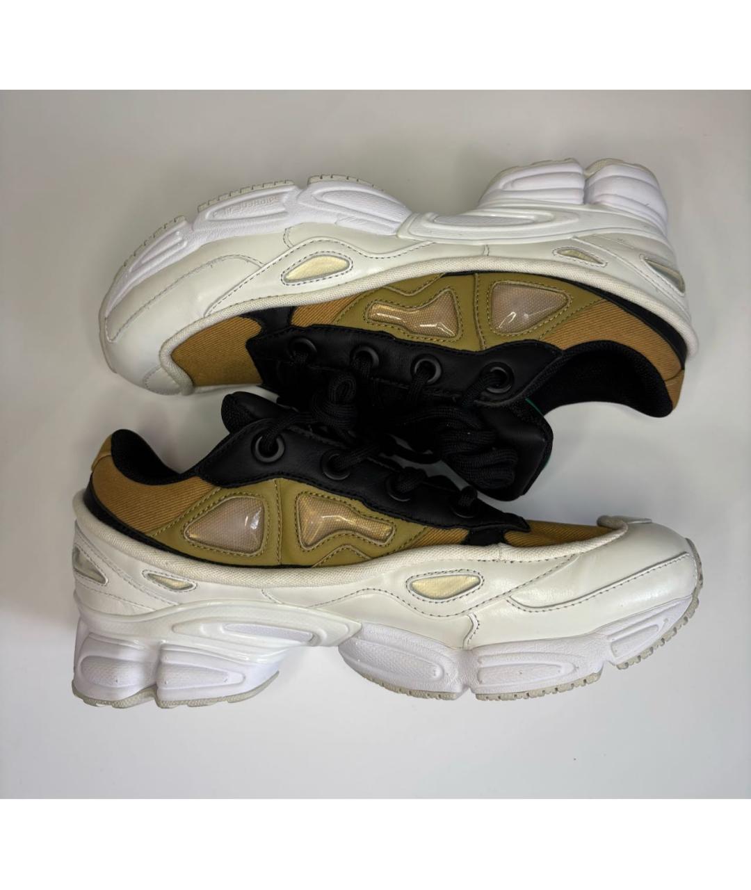 ADIDAS X RAF SIMONS Хаки низкие кроссовки / кеды, фото 3