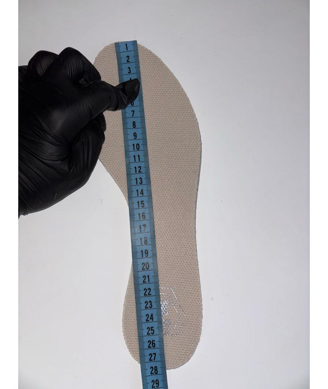 PUMA Бежевые кожаные низкие кроссовки / кеды, фото 7