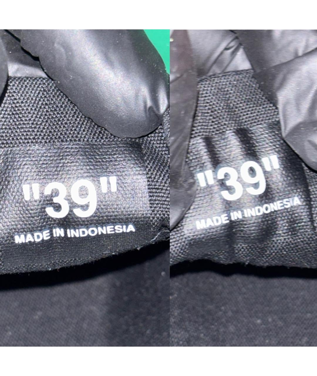 OFF-WHITE Черные текстильные низкие кроссовки / кеды, фото 6