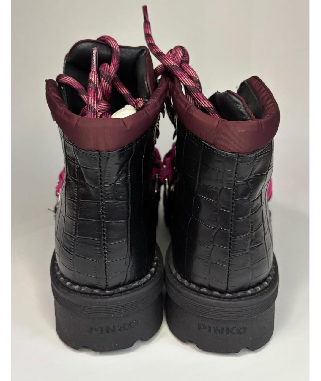 PINKO Черные ботинки, фото 4
