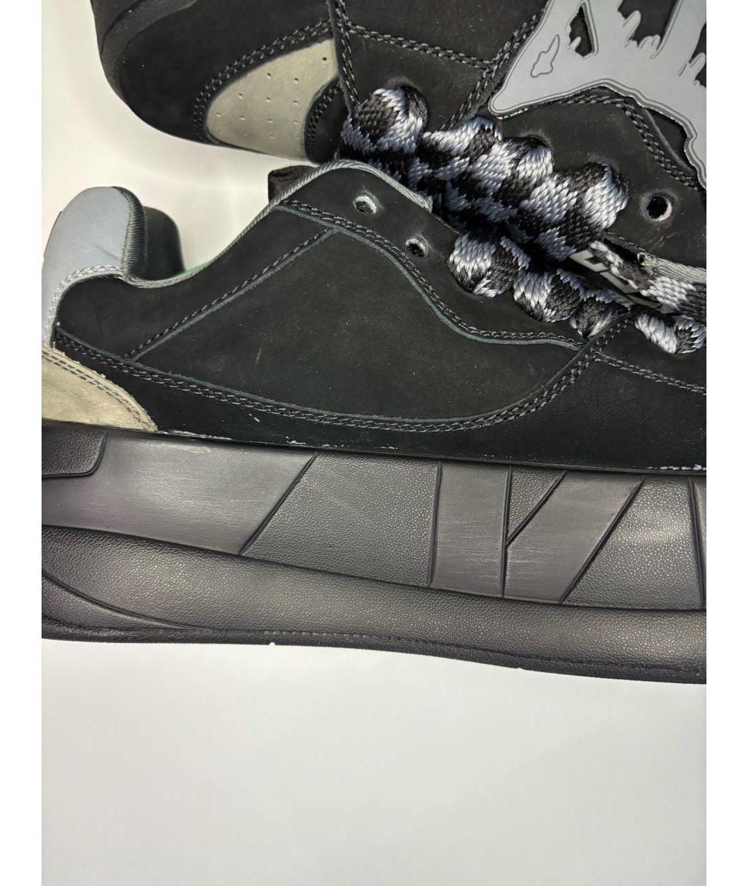 NAKED WOLF Черные низкие кроссовки / кеды, фото 8
